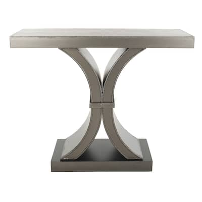 Distressed Black SAFAVIEH Dryden Console. - 40" W x 16" D x 32" H