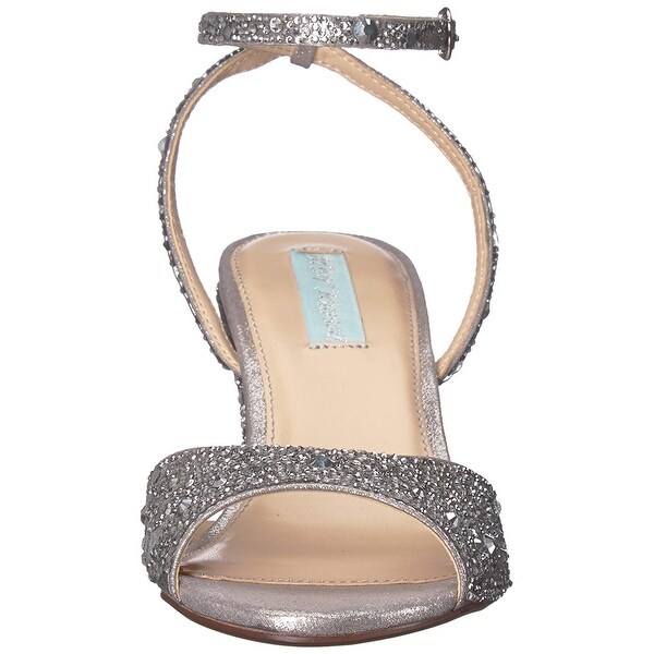 blue by betsey johnson elora evening sandals