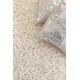 preview thumbnail 11 of 9, nuLOOM Ivory Handmade Soft and Plush Solid New Zealand/ Indian Wool Shag Rug