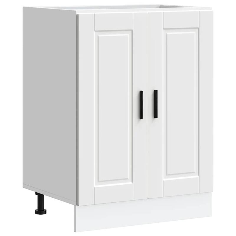 vidaXL Kitchen Base Cabinet White Engineered wood Standard - 18.1 x 23.6 x 32.1