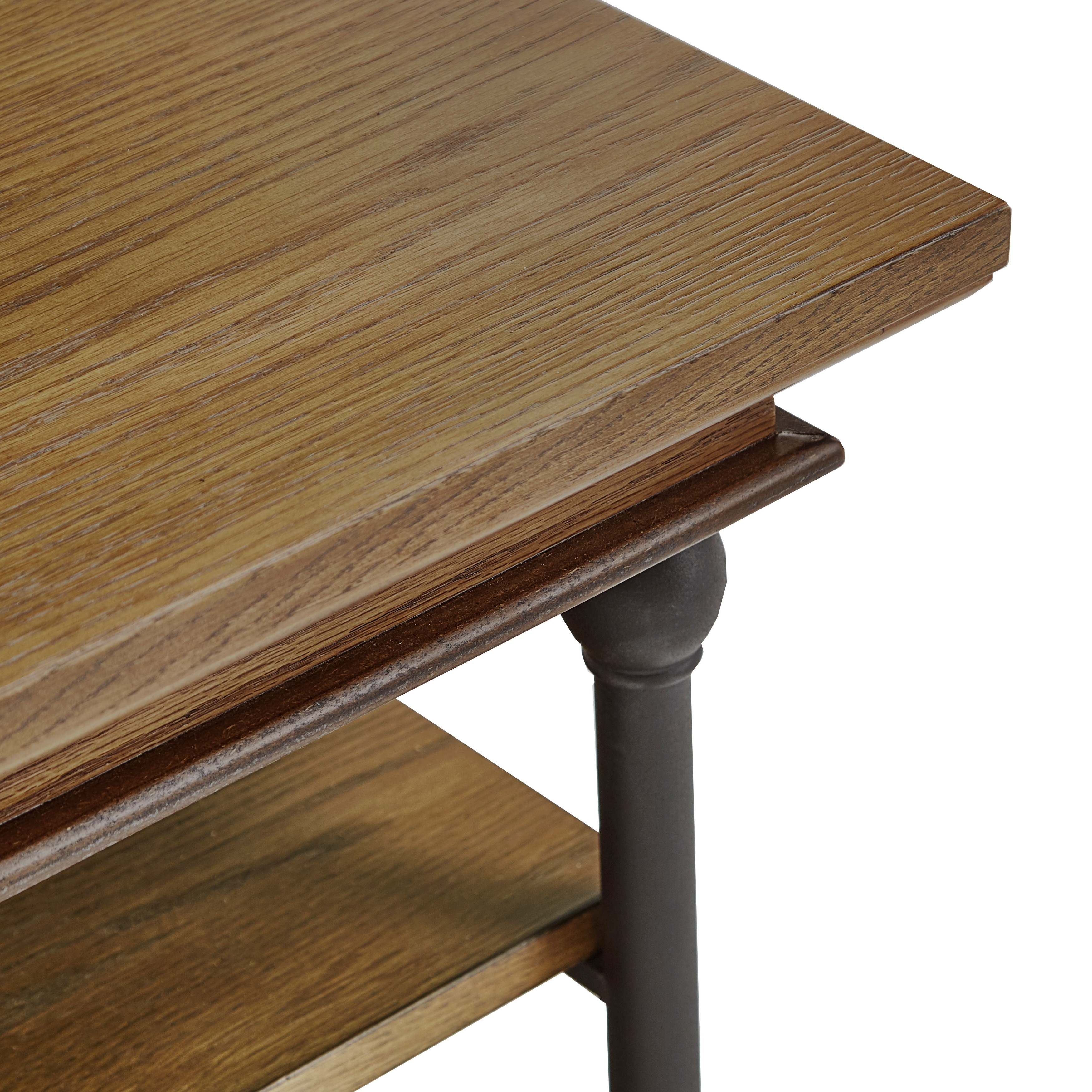 【cornice】COFFEE TABLE Barnstone Cornice Rectangle Storage Shelf Coffee Table by