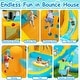 preview thumbnail 24 of 29, Inflatable Bounce House with Water Slide for Kids Includes Air Blower