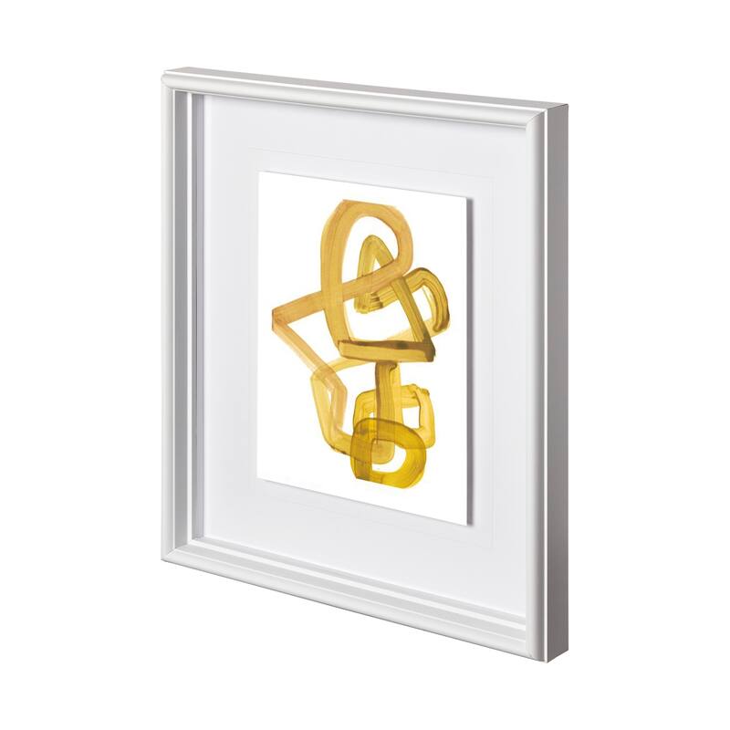 Gestural Brush 2 Framed Art Print