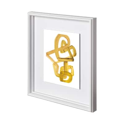 Gestural Brush 2 Framed Art Print
