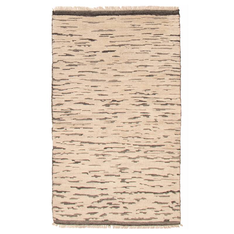 Tangier Cream Rug 4'11" x 8'4" - 4'11 x 8'4 - Cream - 4'11 x 8'4