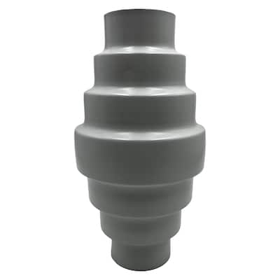12 Inch Tall Decorative Handmade Aluminum Modern Flower Vase