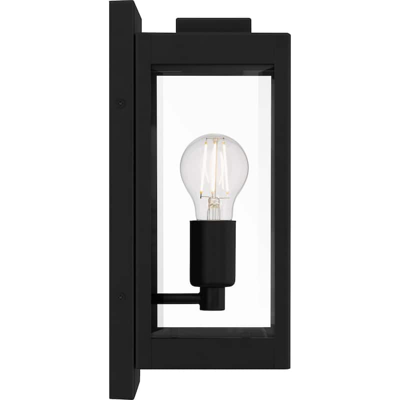 Eastover 1-Light Earth Black Outdoor Wall Lantern
