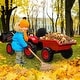preview thumbnail 7 of 26, Hetoy 3 in 1 Ride on Tractor, 12V Ride on Bulldozer with Detachable Trailer