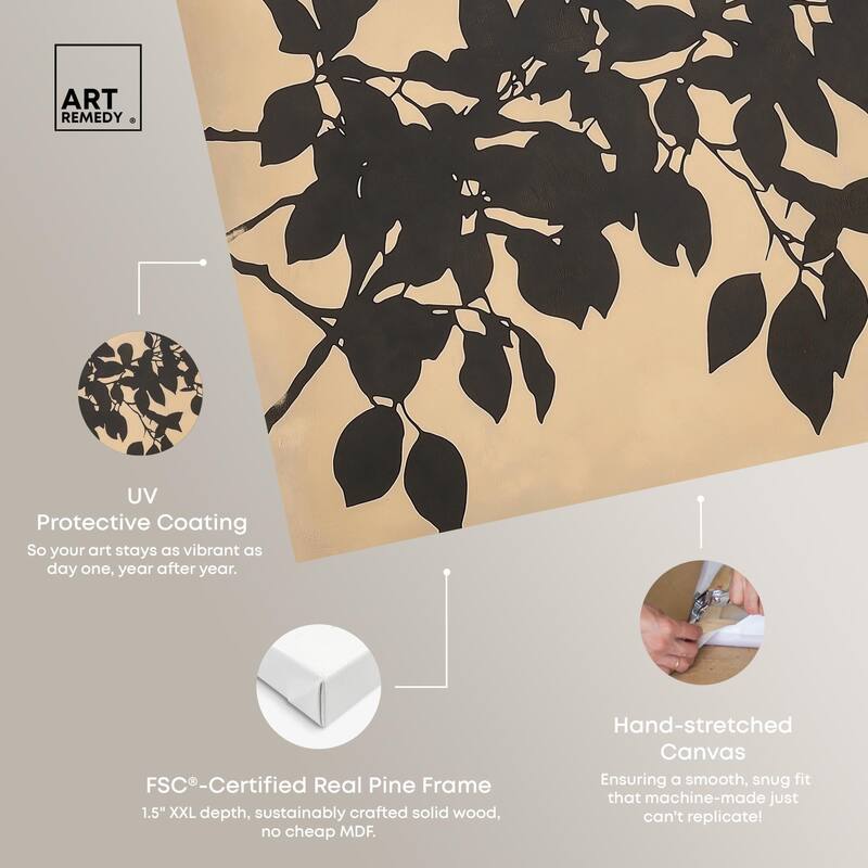 Antique Arboreal Canvas by Art Remedy, Gallery Wrapped