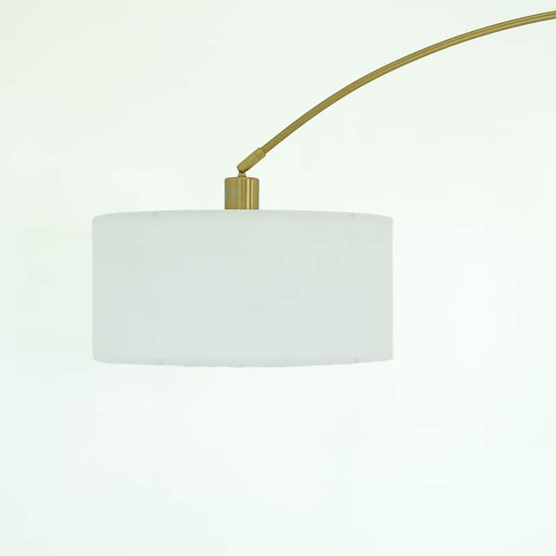 Radiant Harmony Arch Brass Floor Lamp