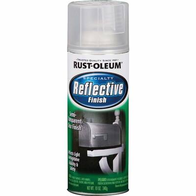 Rust-Oleum Reflective Finish 10 Oz. Spray Paint, Clear - 1 Each