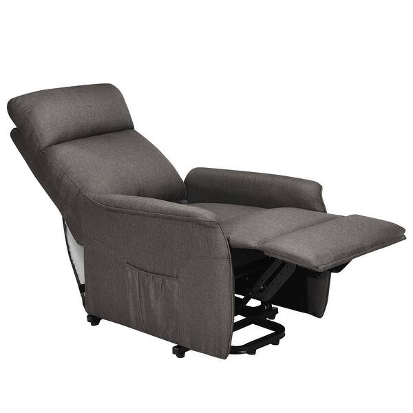 Shop Electric Power Lift Massage Chair Recliner Sofa Fabric Padded