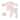 Baby Girls 3 Piece Lightly Quilted Itty Bitty Layette Set, Pink Floral