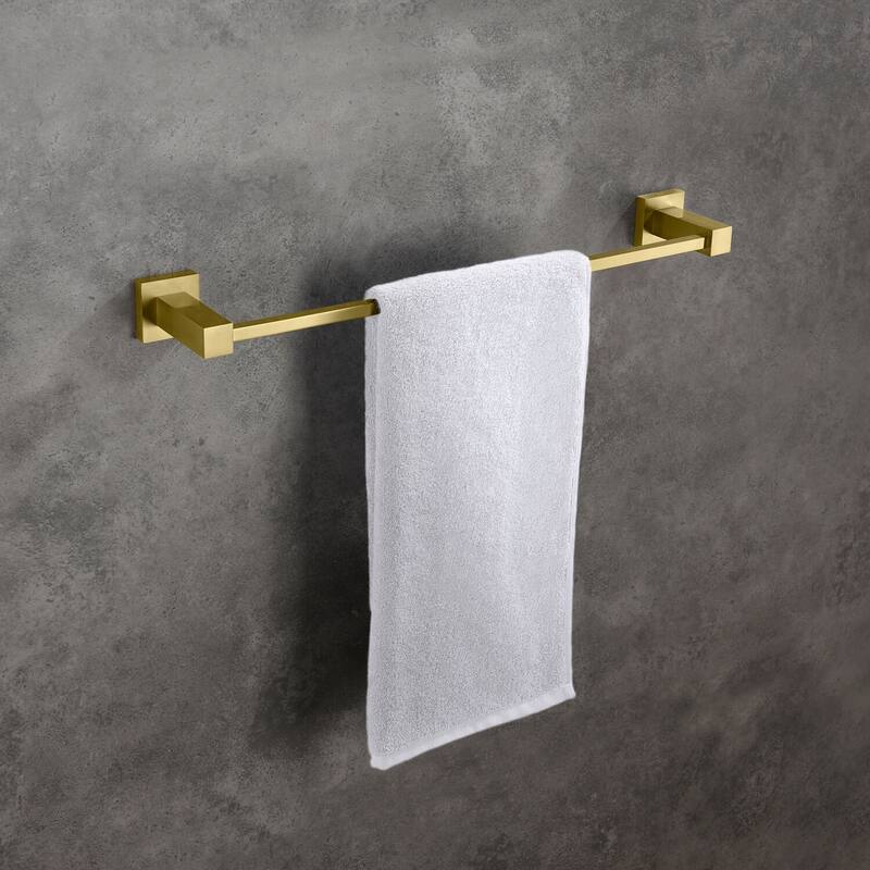 Cube Bathroom 20 inch Towel Bar - N/A