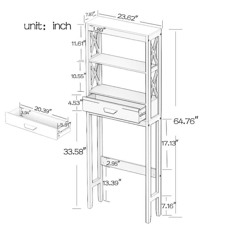 Over-the-Toilet Storage cabinet