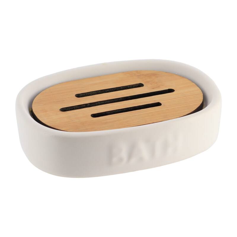 Bath D Dolomite Bath Accessories - Soap Dish Only - White