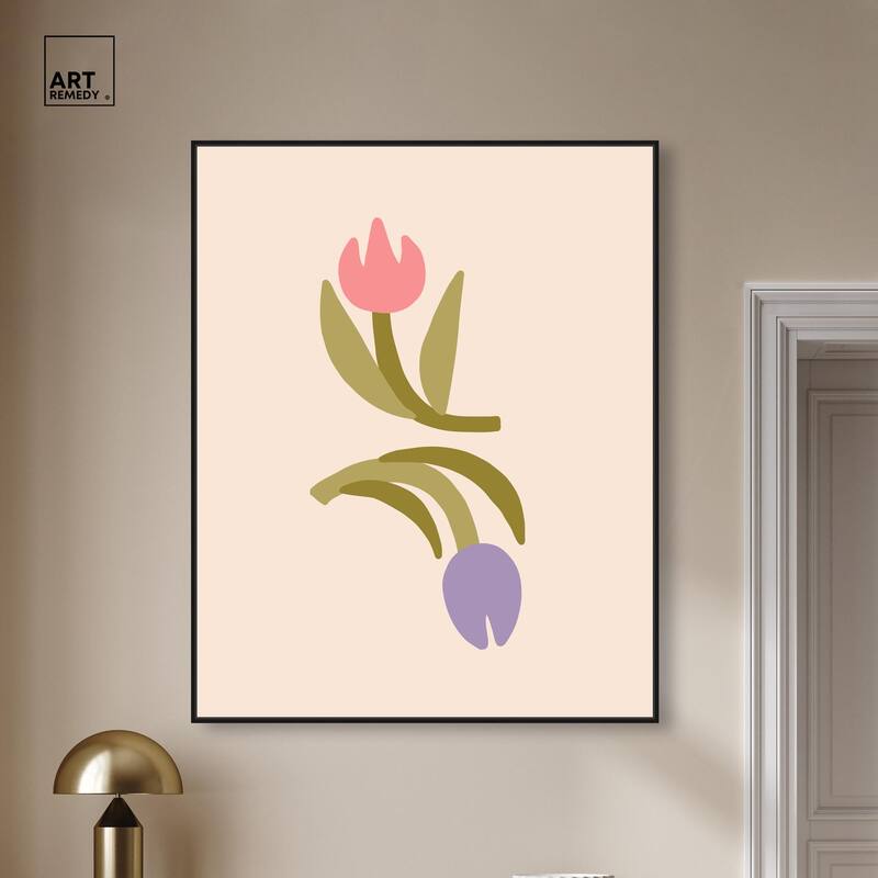 Tulips for my Twenties Canvas by Art Remedy