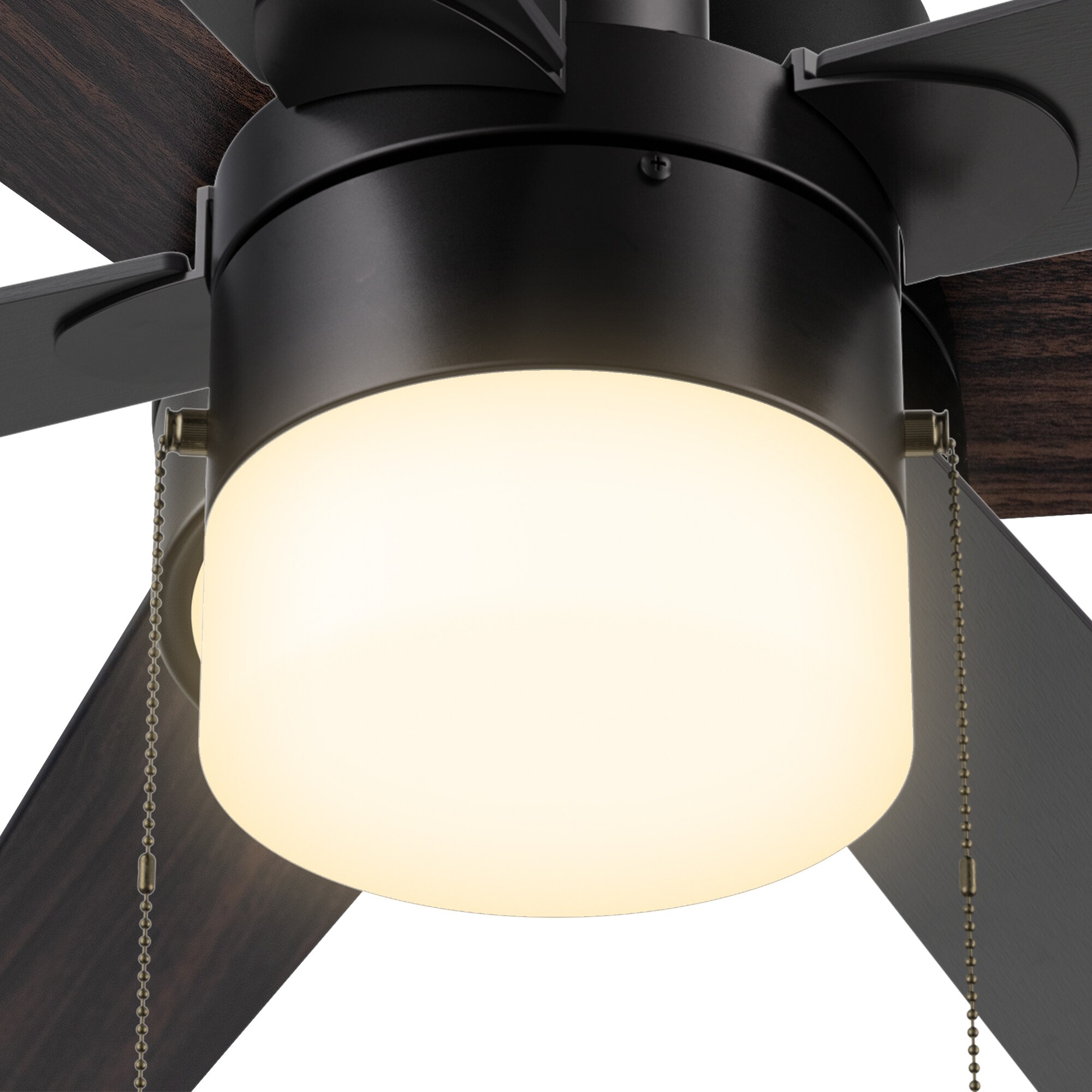 Harvey 52-inch Indoor Ceiling Fan with A Pull Chain ,Light