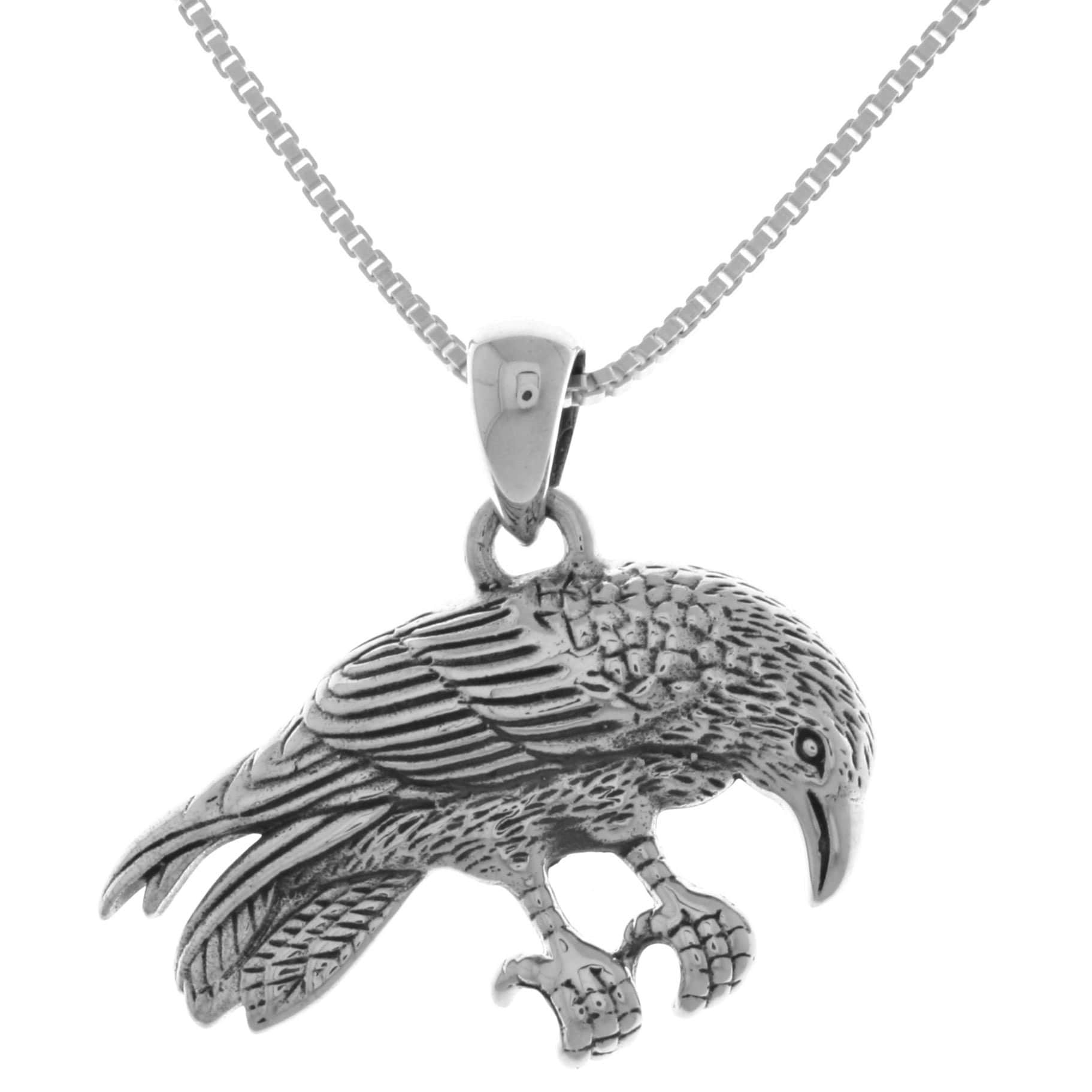 raven pendant