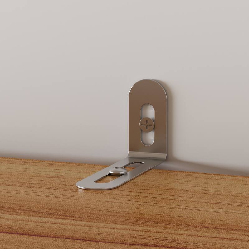 Pantry Cabinet with Double Doors Tall Storage Cupboard with Adjustable Shelves