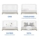 preview thumbnail 5 of 8, Jade 4-in-1 Convertible Crib Greenguard - Gold Certified