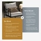 preview thumbnail 22 of 37, Mopio Odelia Patio Furniture, Outdoor Sectional Conversation Set