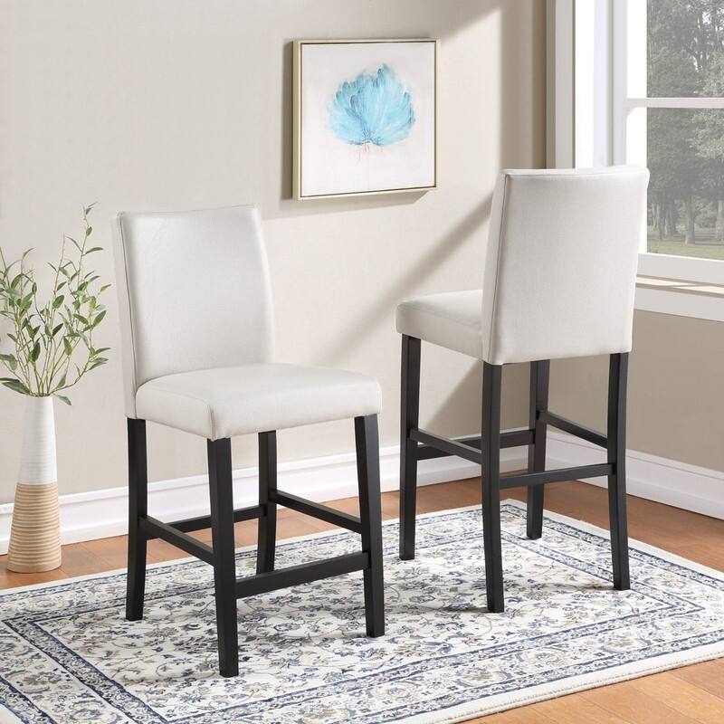 NICO 24" Parson Stool, Eco Leather