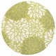 preview thumbnail 17 of 119, JONATHAN Y Marvao Modern Floral Textured Weave Indoor/Outdoor Area Rug 5' Round - Green/Cream