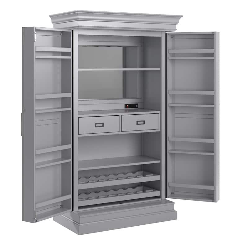 Boudicca Bar with Wine Storage Cabinet by iNSPIRE Q Classic