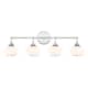 Option Brushed Chrome / 4-light