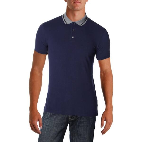 Shop Marc By Marc Jacobs Mens Polo Shirt Contrast Trim Short