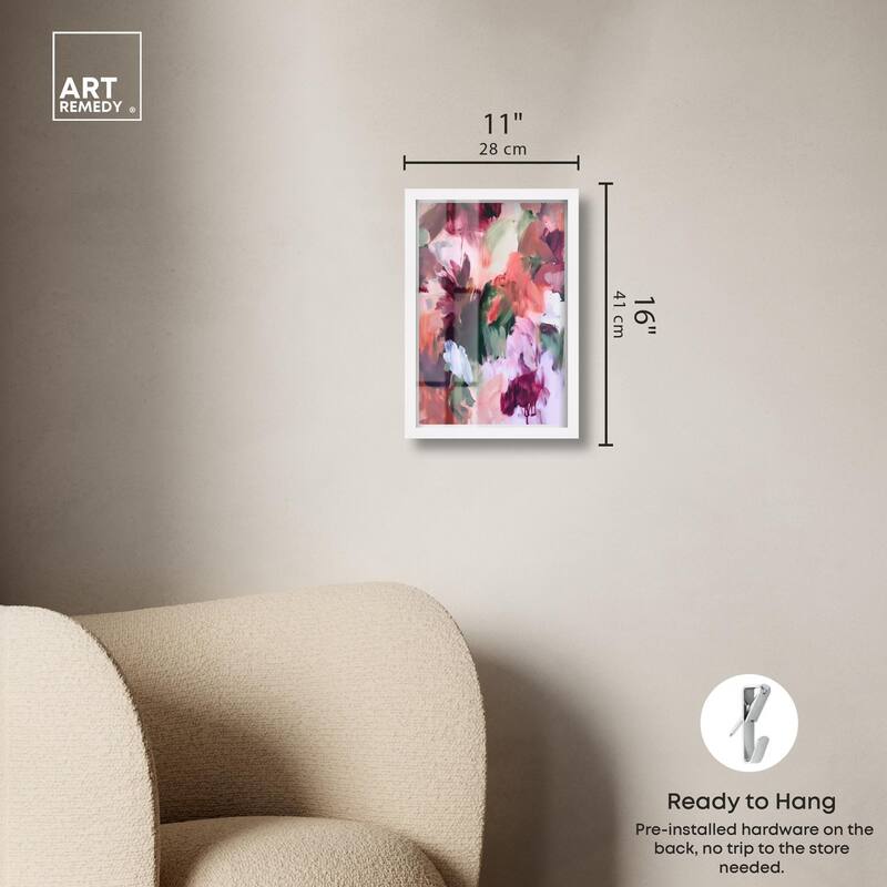 Adelas Garden II Shadowbox by Art Remedy