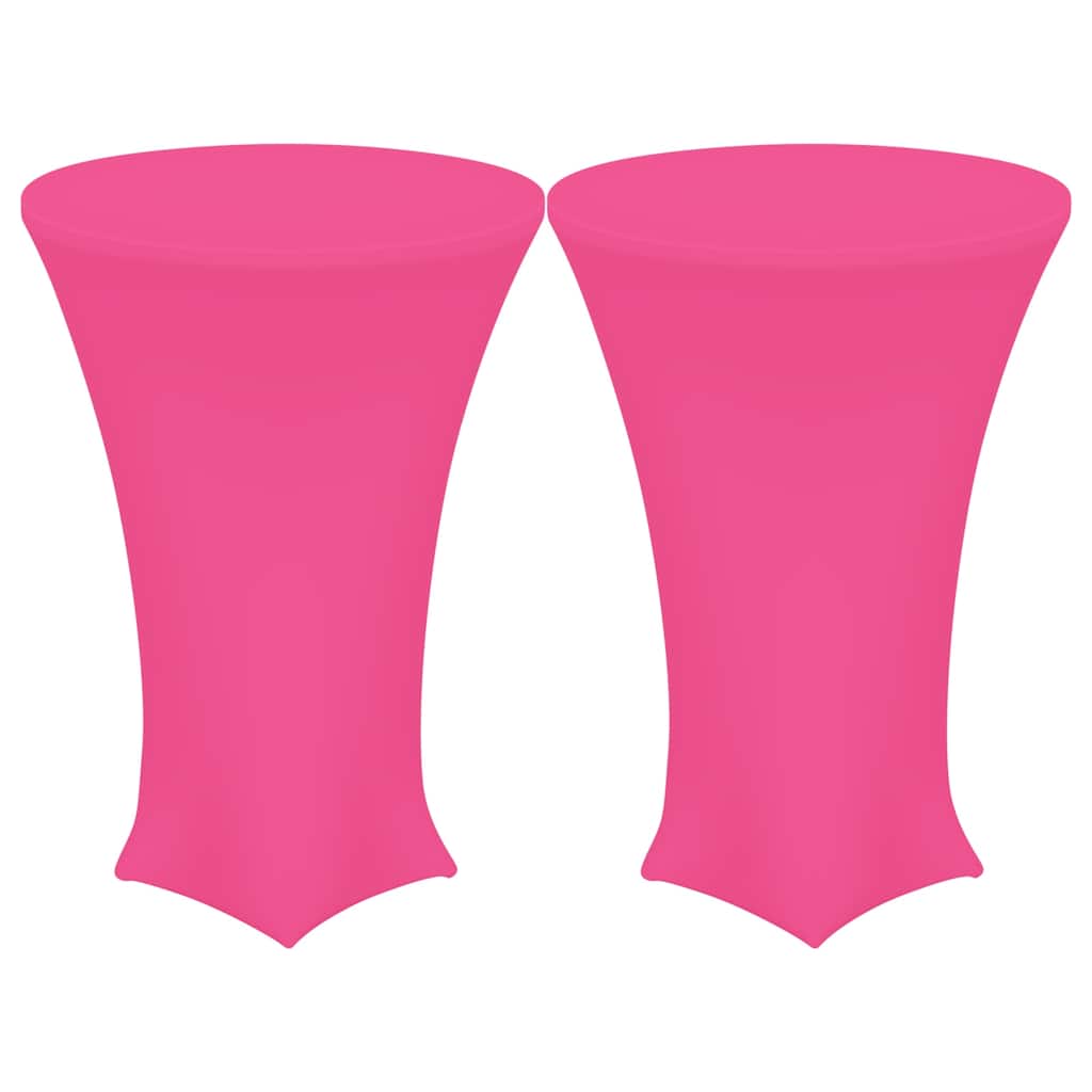 2pcs Cocktail Tablecloth Spandex Stretch Tablecloth Table Cover