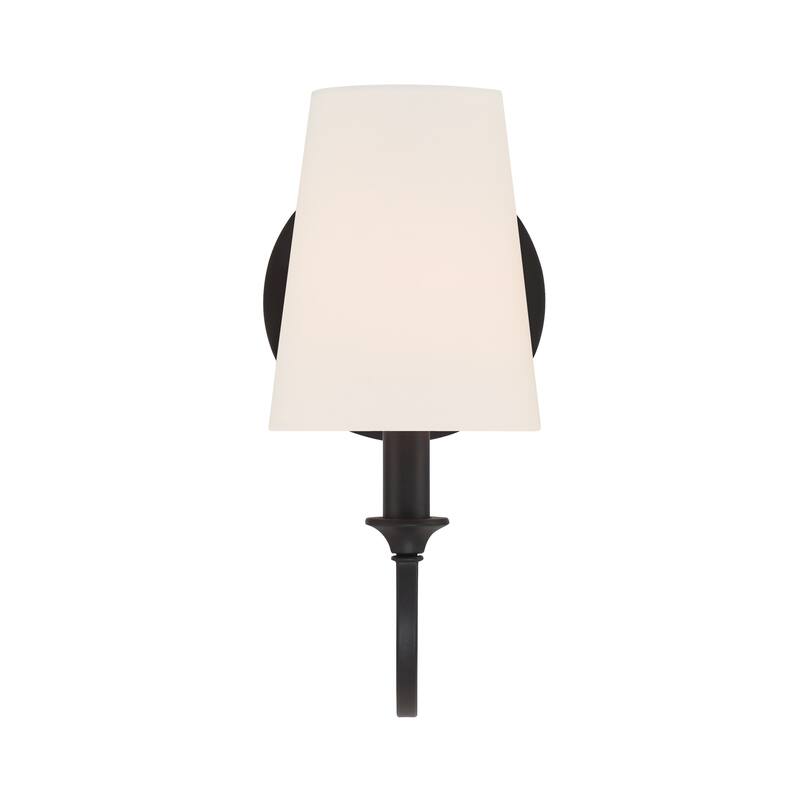 Payton 1 Light Black Forged Wall Mount - 5.50'' W x 11.81'' H