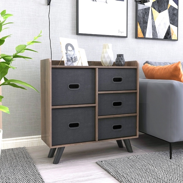 Hallway outlet chest storage