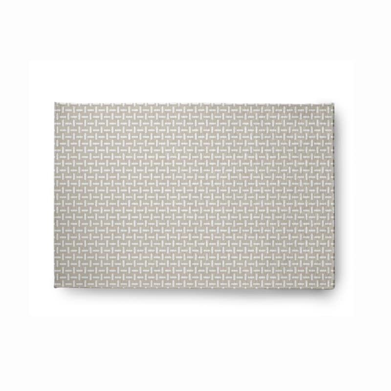 Woven Stitch Soft Chenille Rug - 2' x 3' - Taupe