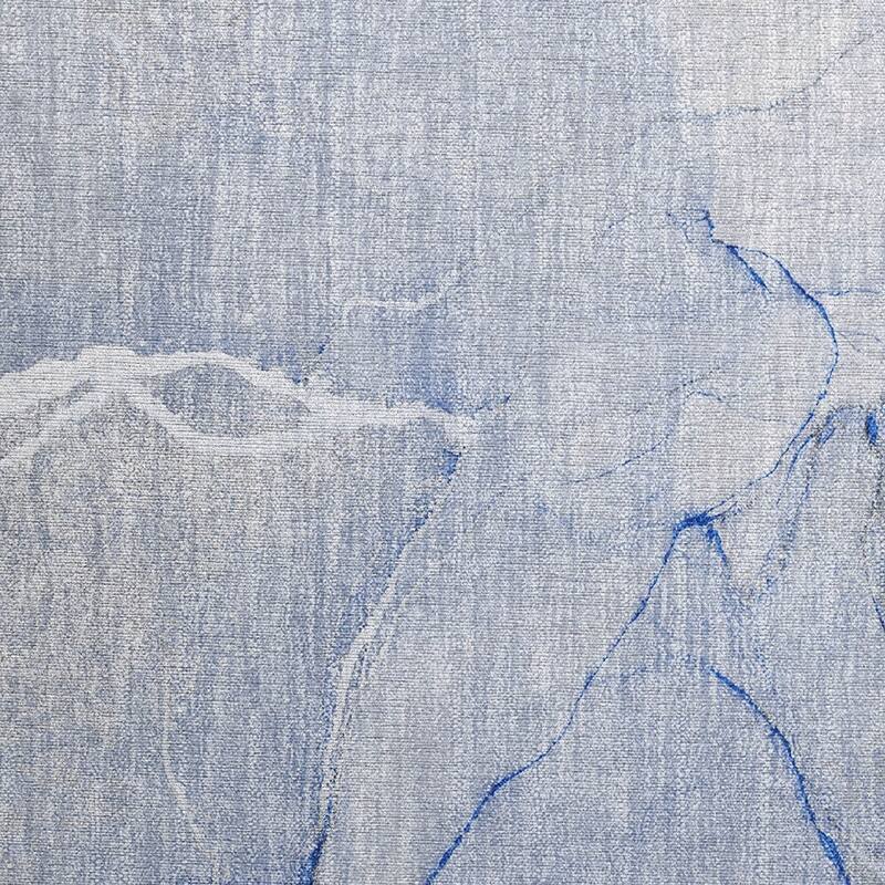 Dava Contemporary Abstract Weather Resistant Blended Style Outdoor Rug