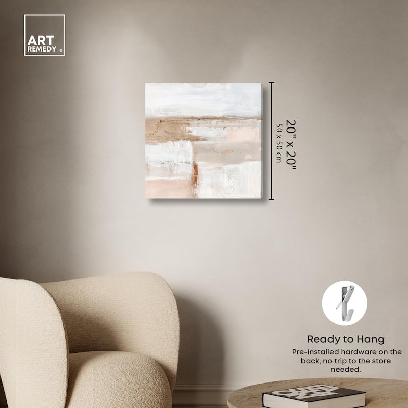 Sediment Planes III Canvas by Art Remedy, Gallery Wrapped