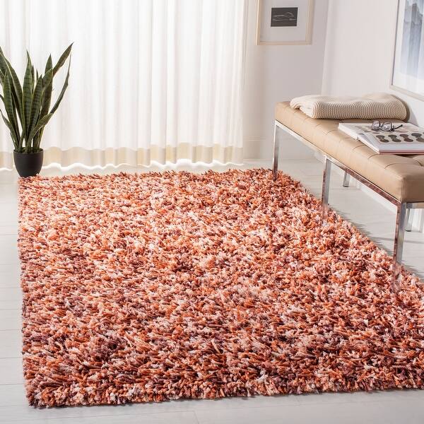 Shop Safavieh Handmade Rio Shag Sayoko Abstract Polyester Rug