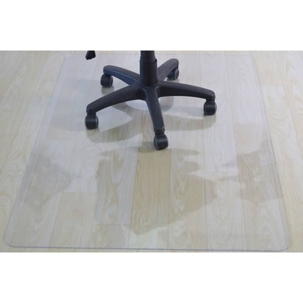 Transparent Pvc Chair Mat For Hard Floors 35 X47 X3mm Floor Protector Overstock 31721361