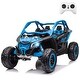 preview thumbnail 14 of 53, 2 Seater Ride on UTV Car Blue