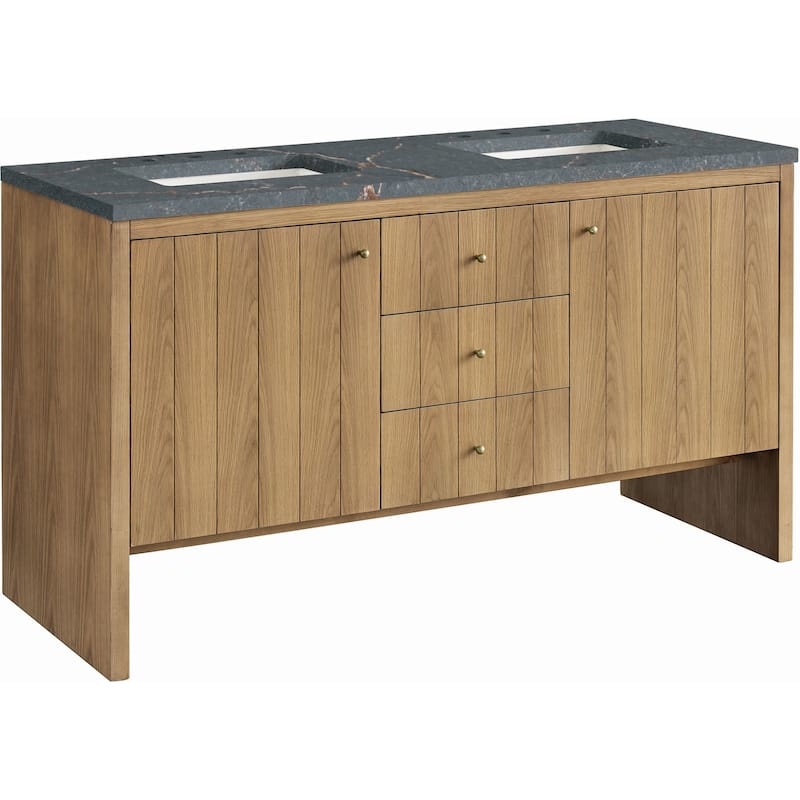 James Martin Vanities 435-V60D-FPBL Hudson 60" Free Standing Double