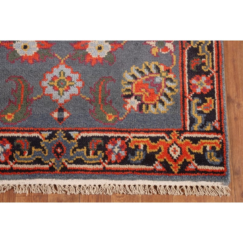 Oushak Indian Foyer Rug Handmade Wool Carpet - 3'0"x 5'0"