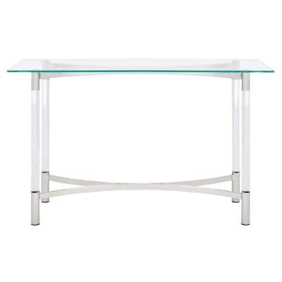 SAFAVIEH Couture Eleftheria Acrylic Console Table - 47.2" W x 15.7" L x 30" H - 47Wx16Dx30H