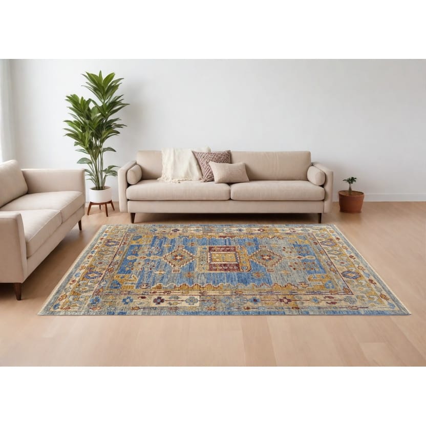 HomeRootsGeometric Bohemian Rectangle Area Rug