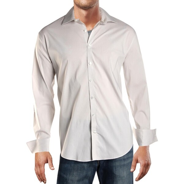 kenneth cole reaction regular fit dress shirt