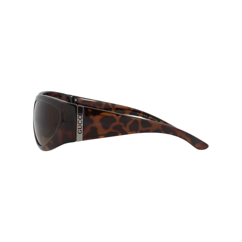 Gucci Shield-Frame Injection Sunglasses