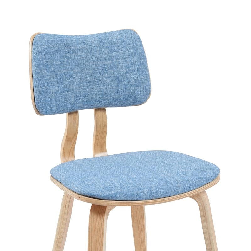 Carson Carrington Ladeplads Mid-century Modern Wood & Upholstered Dining Chair