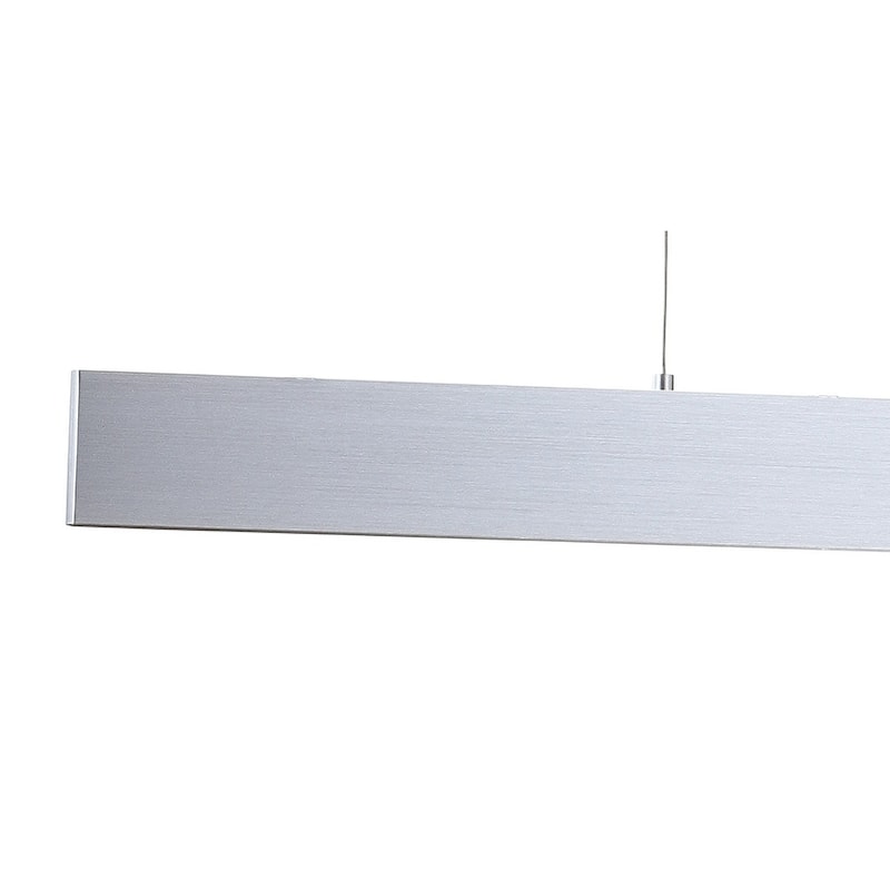 Julian 40" Dimmable Adjustable Integrated LED Metal Linear Pendant, by JONATHAN Y