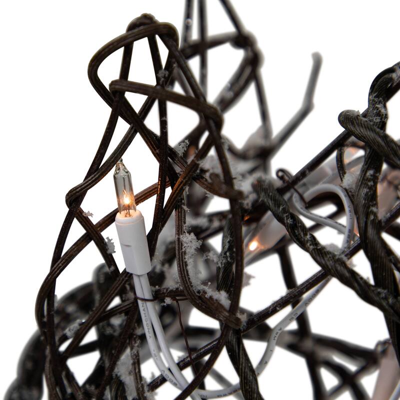 39.75" Lighted Reindeer Christmas Decoration - Brown